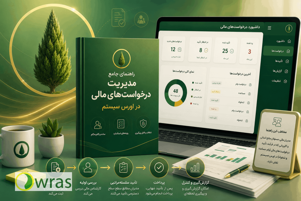 راهنمای جامع درخواست های مالی در اتوماسیون اورس سیستم
